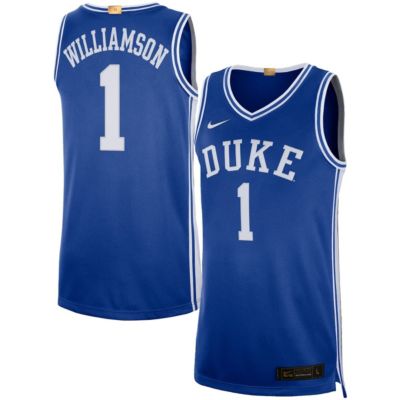 Men's Duke Blue Devils NCAA Nike Zion Williamson Duke Devils Alumni Player Limited Basketball Jersey, Small