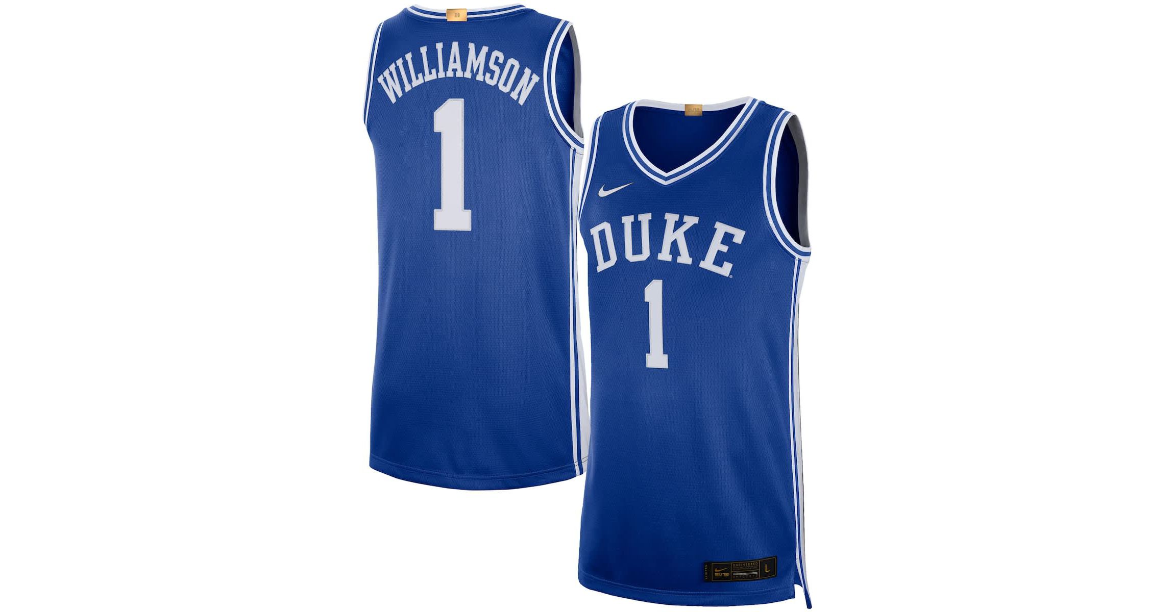 Duke Blue Devils NCAA Nike Zion Williamson Duke Devils Alumni Player Limited Basketball Jersey