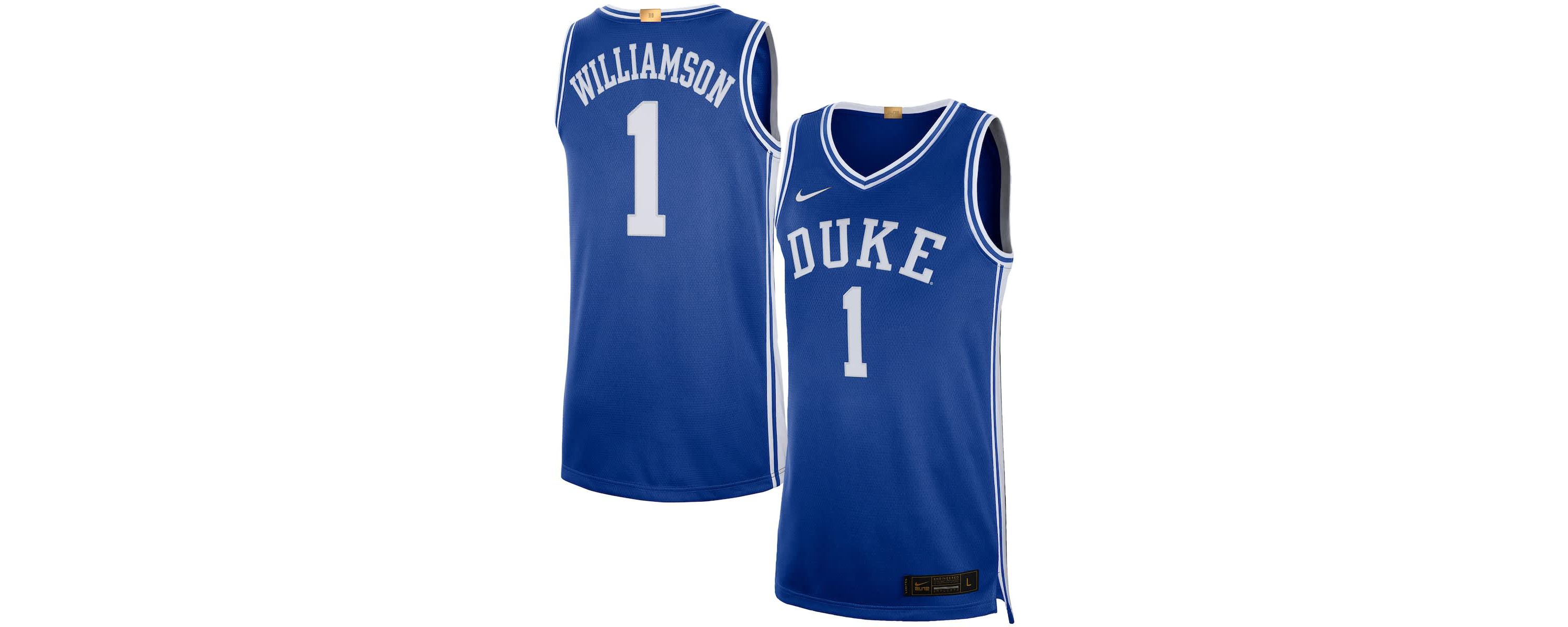 Duke Blue Devils NCAA Nike Zion Williamson Duke Devils Alumni Player Limited Basketball Jersey