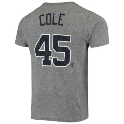MLB Gerrit Cole ed New York Yankees Name & Number Tri-Blend T-Shirt