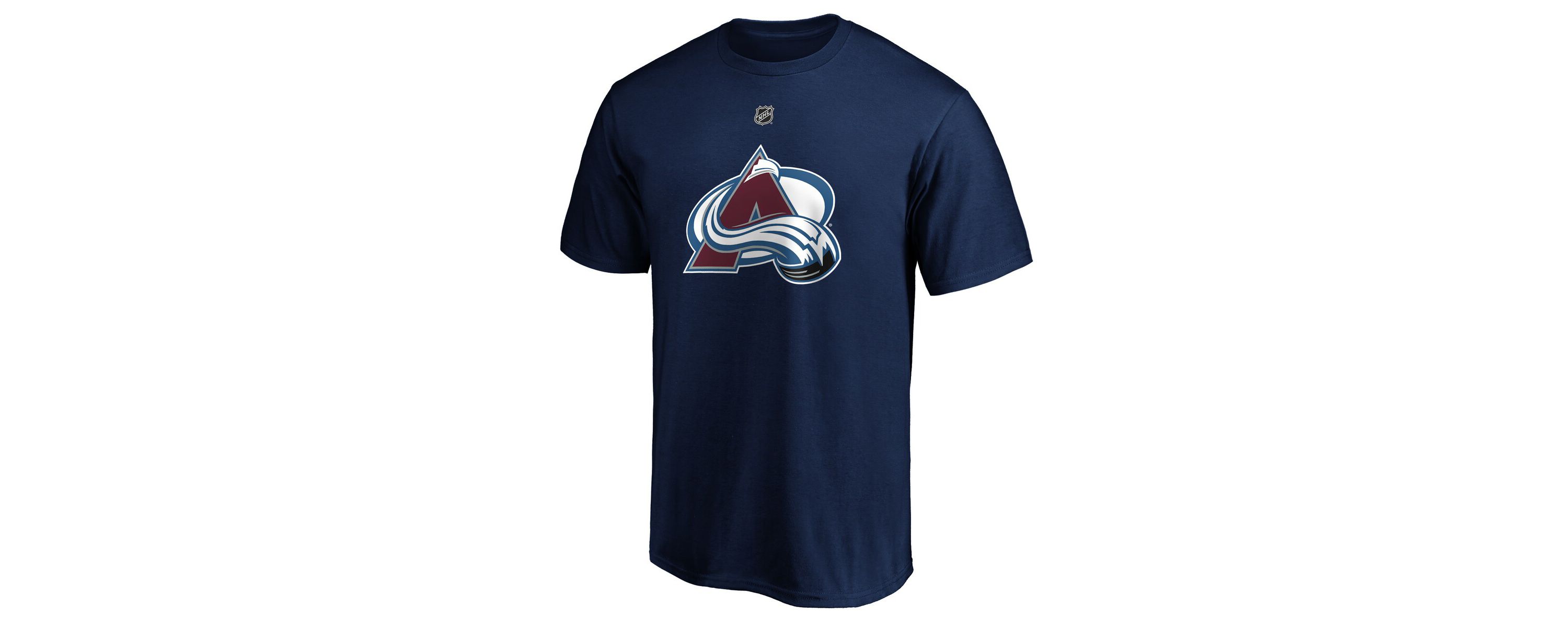 NHL Fanatics Cale Makar Colorado Avalanche Authentic Stack Name & Number Team T-Shirt