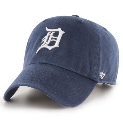 '47 Men's MLB Detroit Tigers Clean Up Adjustable Hat, Navy Blue