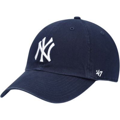 '47 Men's MLB New York Yankees Clean Up Adjustable Hat, Navy Blue