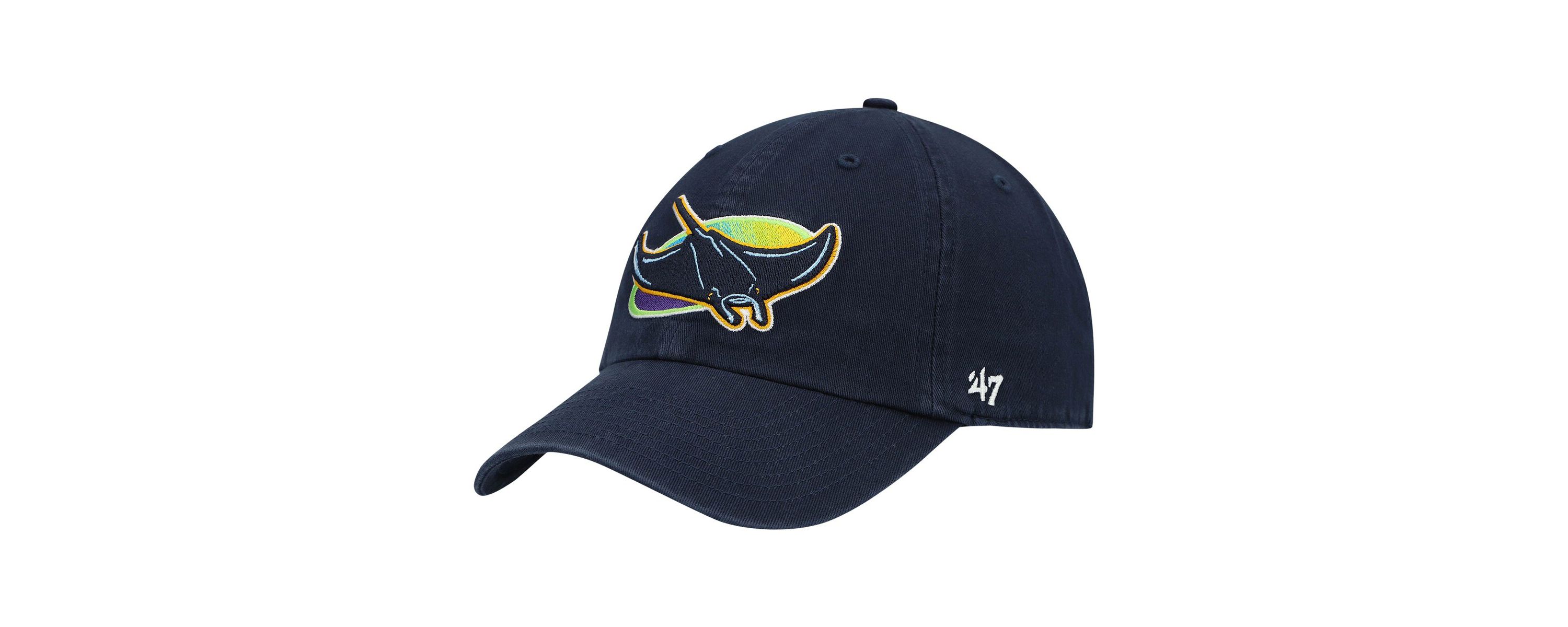MLB Tampa Bay Rays Clean Up Adjustable Hat