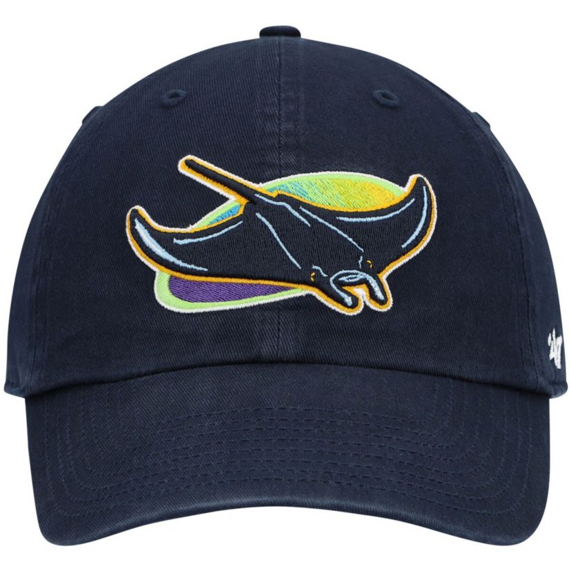 MLB Tampa Bay Rays Clean Up Adjustable Hat
