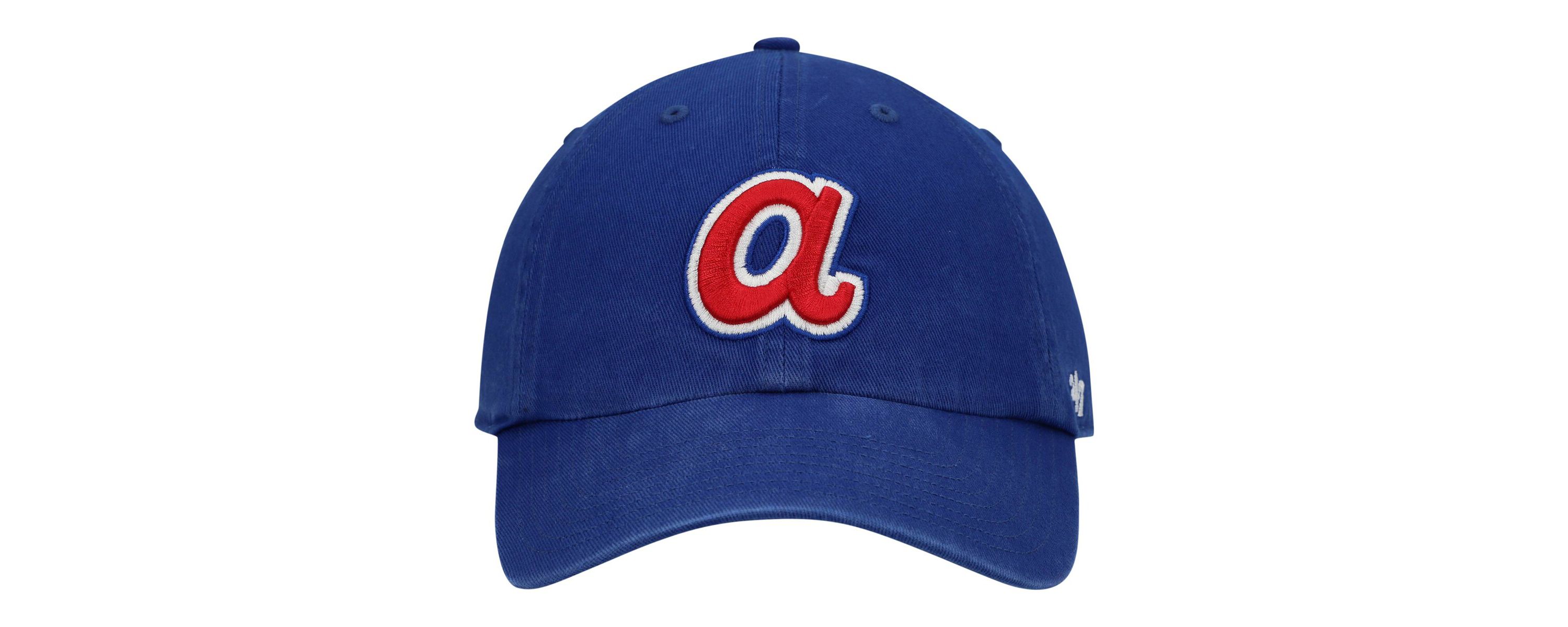 MLB Atlanta Braves 1972 Logo Cooperstown Collection Clean Up Adjustable Hat
