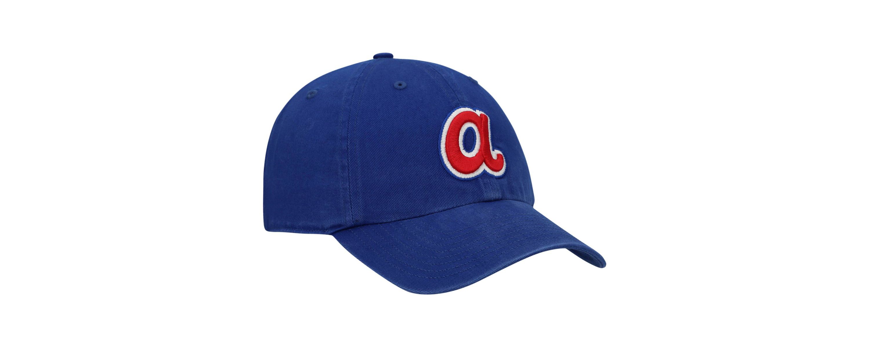 MLB Atlanta Braves 1972 Logo Cooperstown Collection Clean Up Adjustable Hat