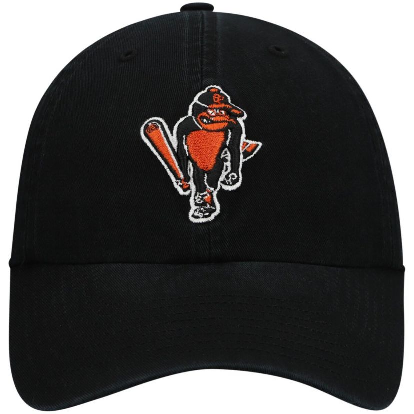 MLB Baltimore Orioles Logo Cooperstown Collection Clean Up Adjustable Hat
