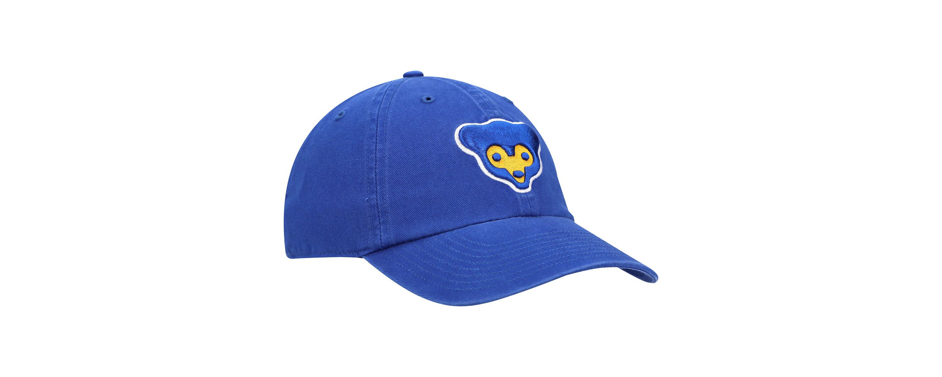 MLB Chicago Cubs Logo Cooperstown Collection Clean Up Adjustable Hat