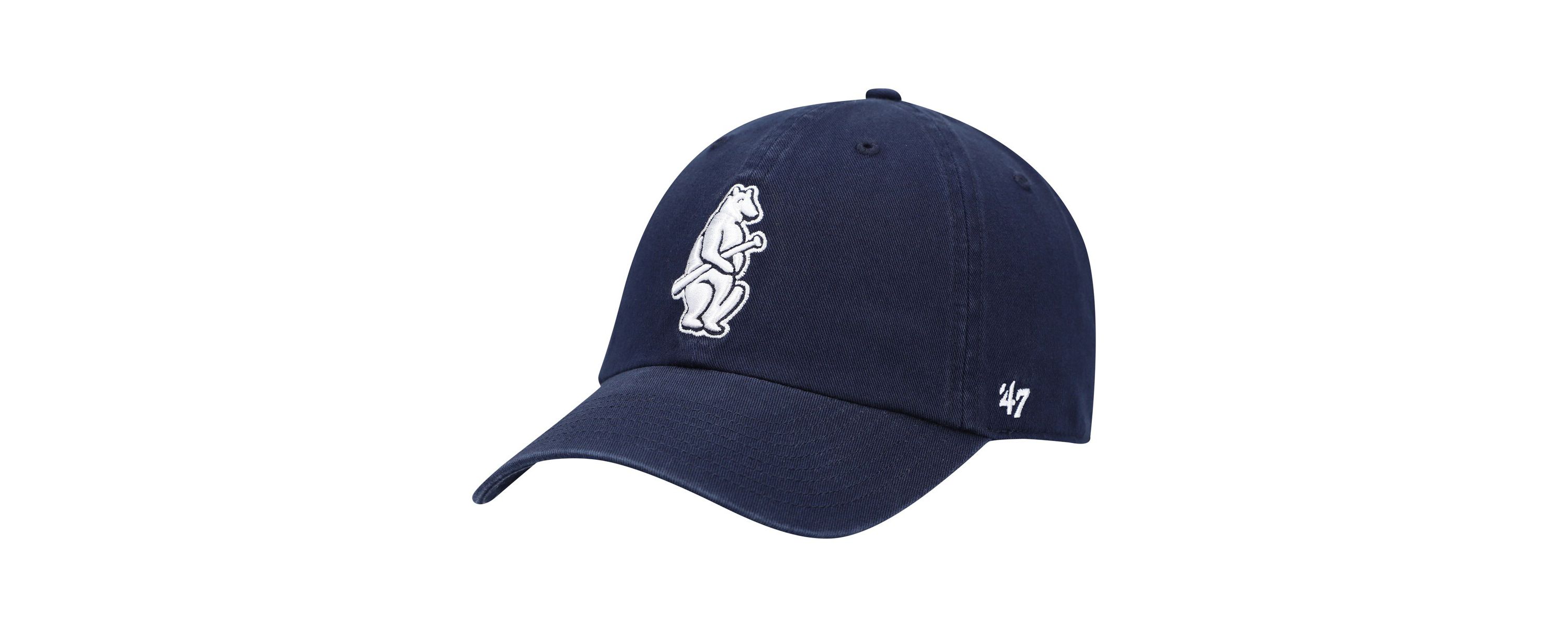 MLB Chicago Cubs 1914 Logo Cooperstown Collection Clean Up Adjustable Hat