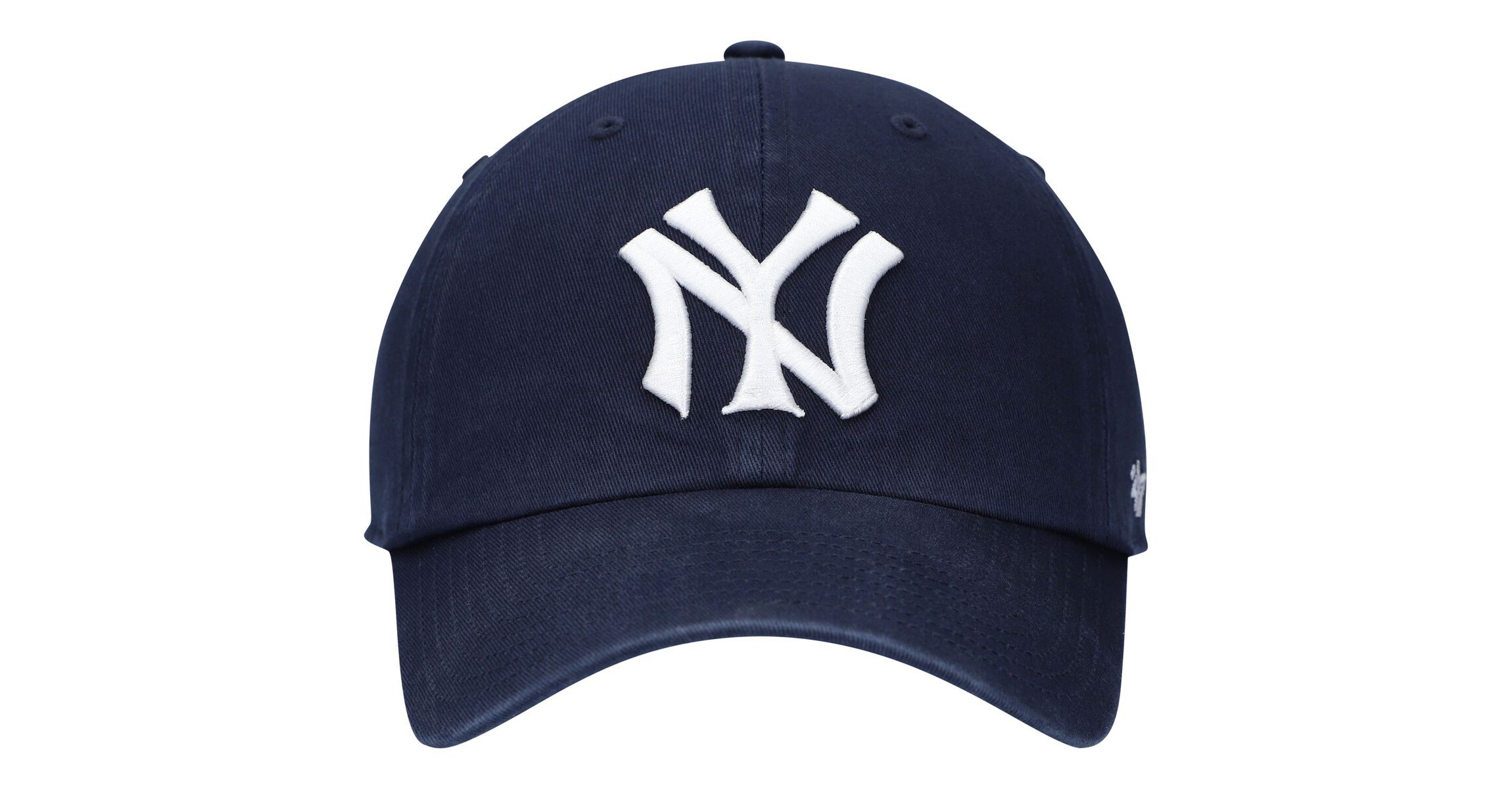 MLB New York Yankees Logo Cooperstown Collection Clean Up Adjustable Hat