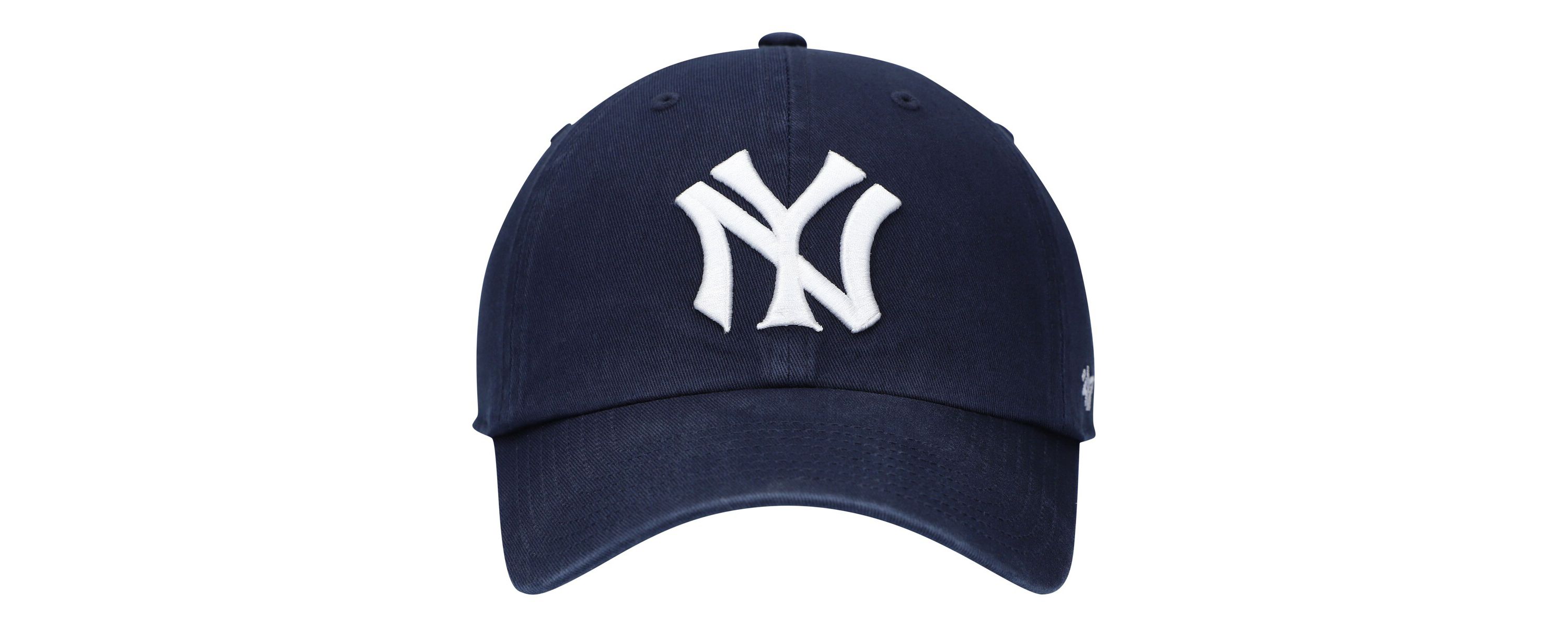 MLB New York Yankees Logo Cooperstown Collection Clean Up Adjustable Hat