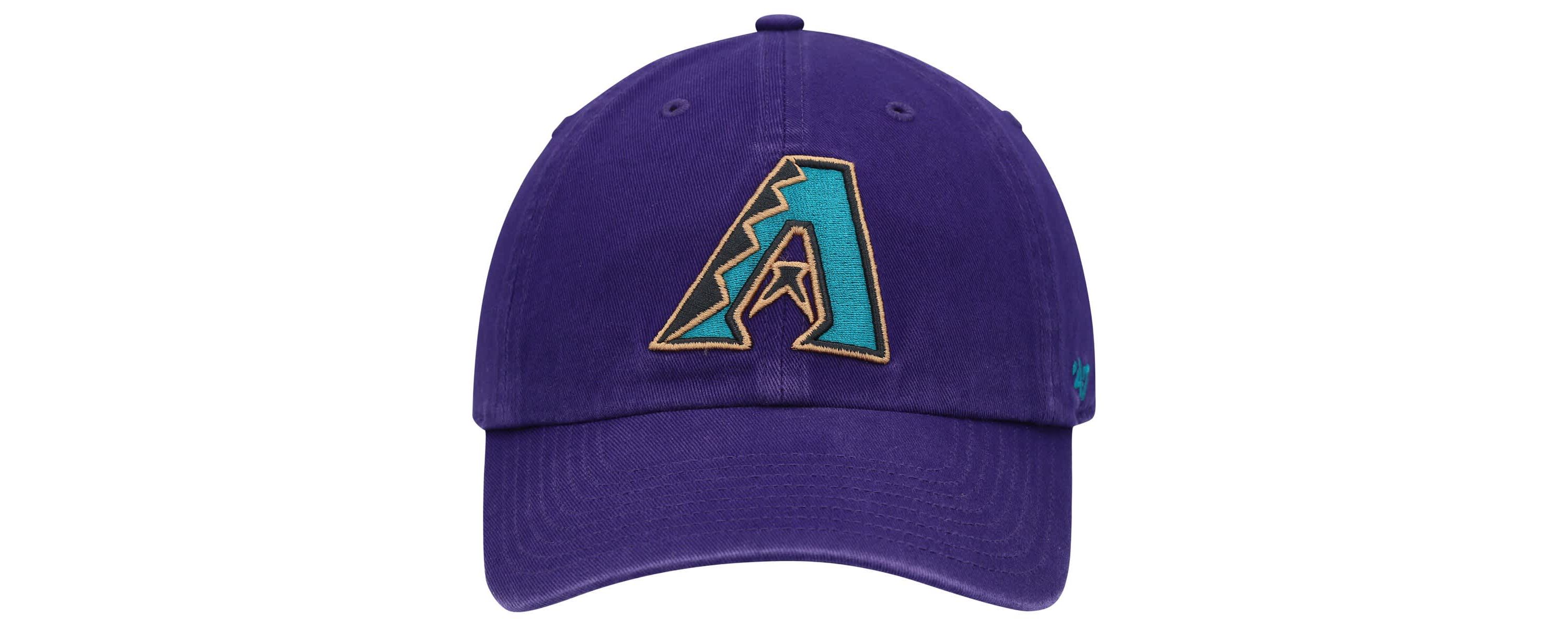 MLB Arizona Diamondbacks Logo Cooperstown Collection Clean Up Adjustable Hat