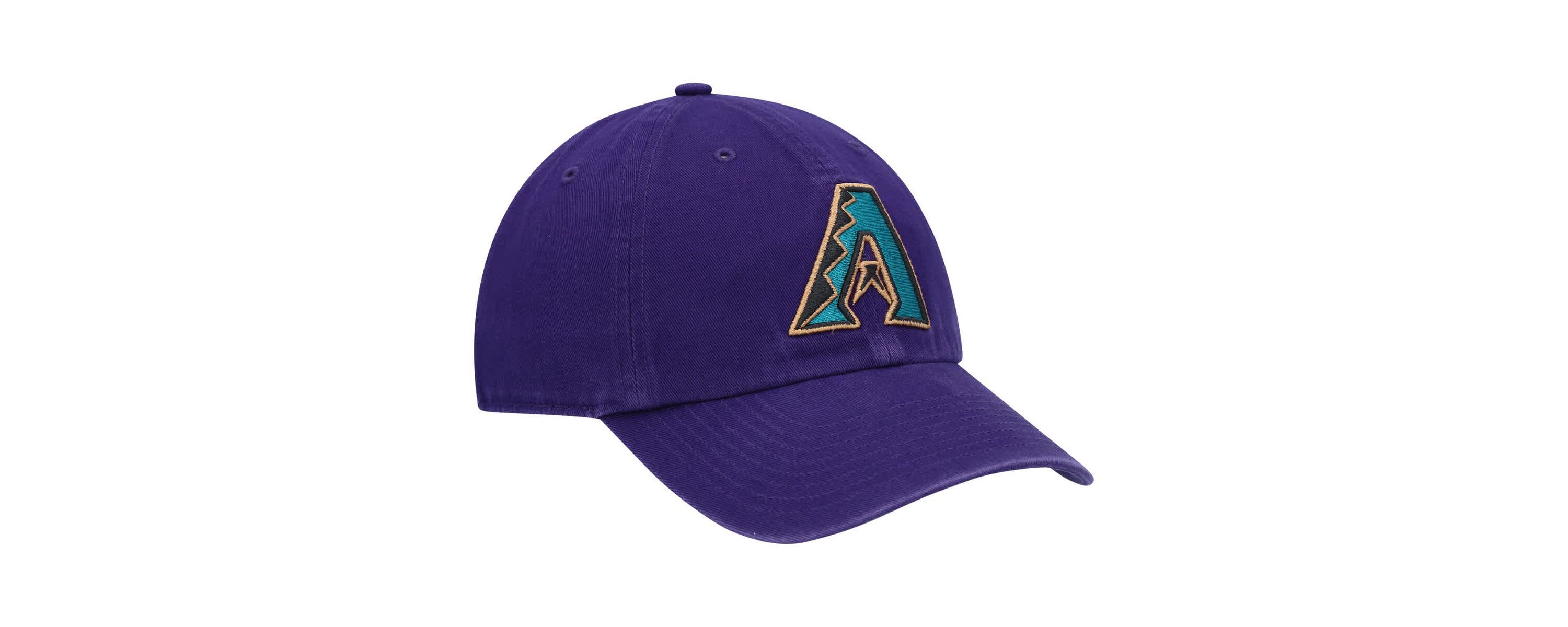 MLB Arizona Diamondbacks Logo Cooperstown Collection Clean Up Adjustable Hat