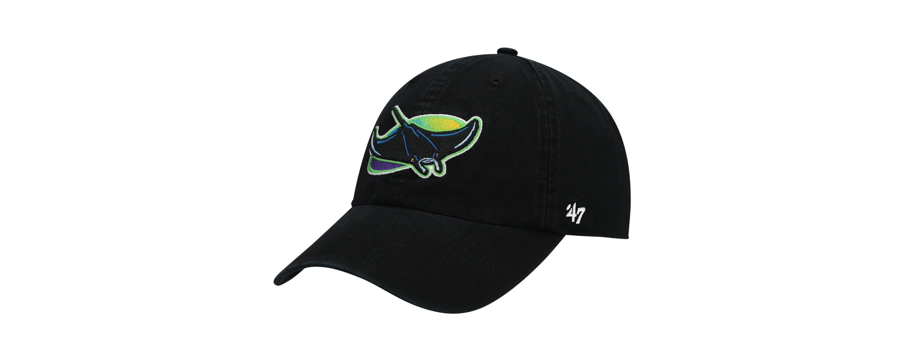 MLB Tampa Bay Rays 2000 Logo Cooperstown Collection Clean Up Adjustable Hat