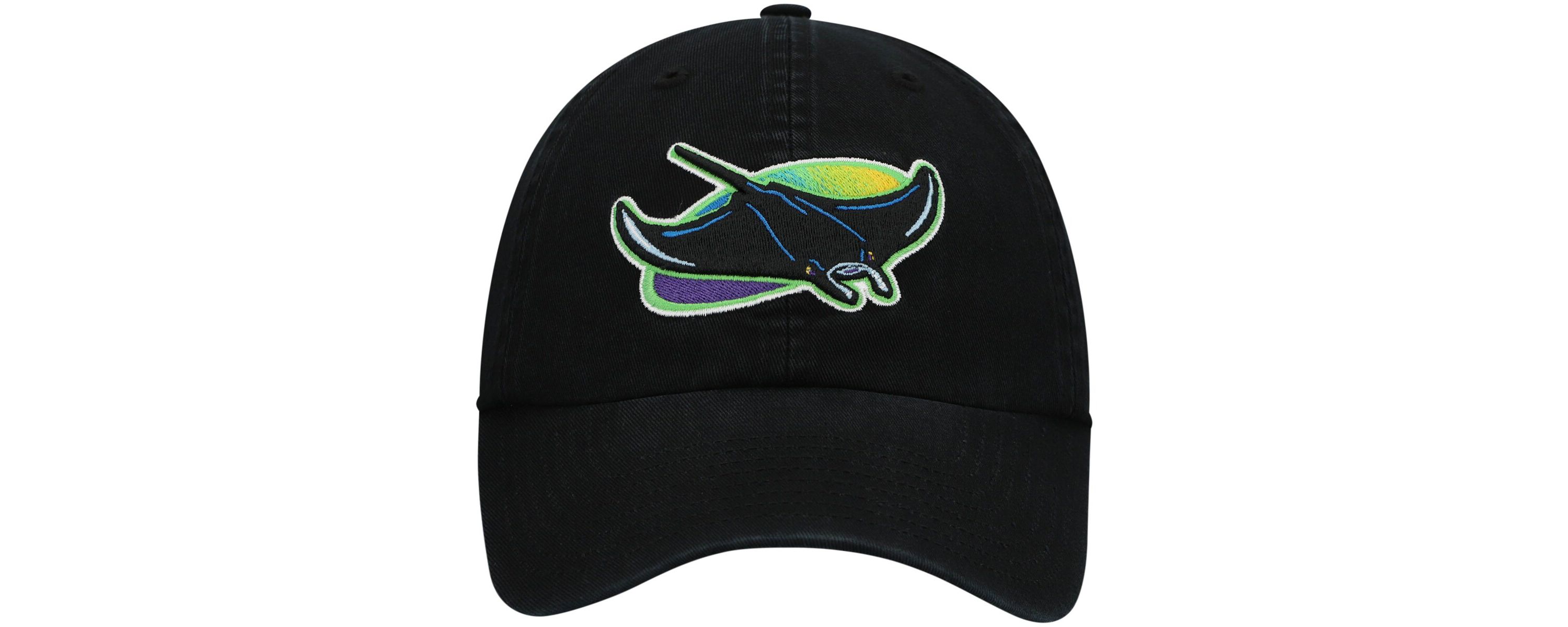 MLB Tampa Bay Rays 2000 Logo Cooperstown Collection Clean Up Adjustable Hat