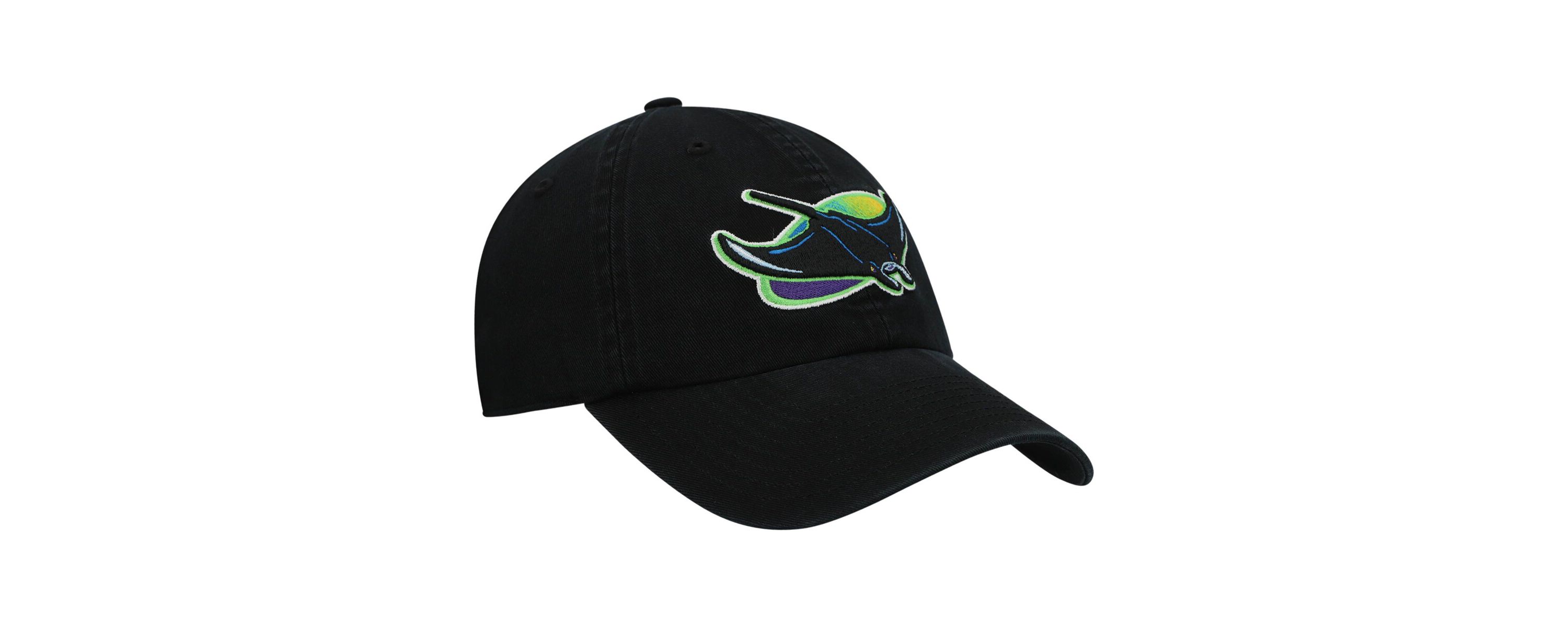 MLB Tampa Bay Rays 2000 Logo Cooperstown Collection Clean Up Adjustable Hat