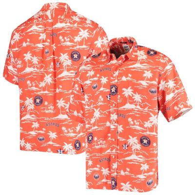 MLB Houston Astros Vintage Short Sleeve Button-Up Shirt