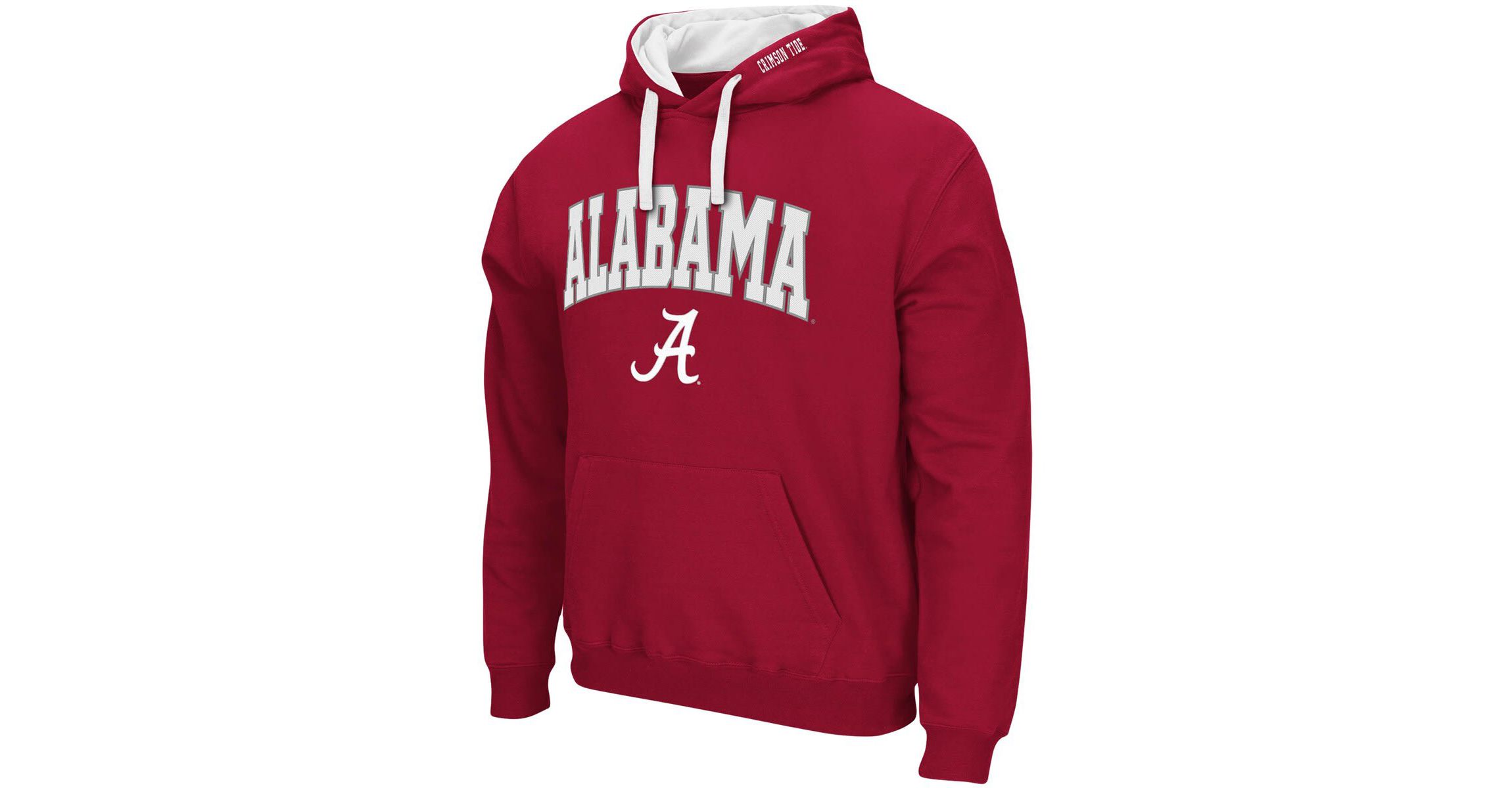 Alabama Crimson Tide NCAA Alabama Tide Big & Tall Arch & Logo 2.0 Pullover Hoodie