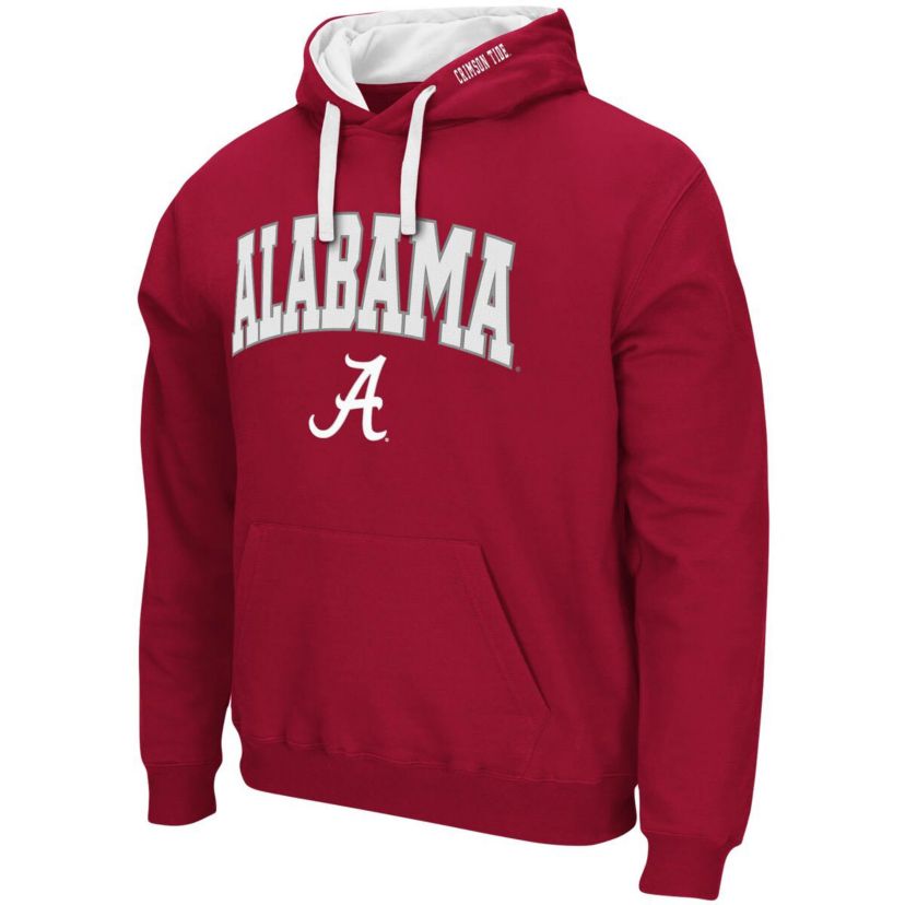 Alabama Crimson Tide NCAA Alabama Tide Big & Tall Arch & Logo 2.0 Pullover Hoodie