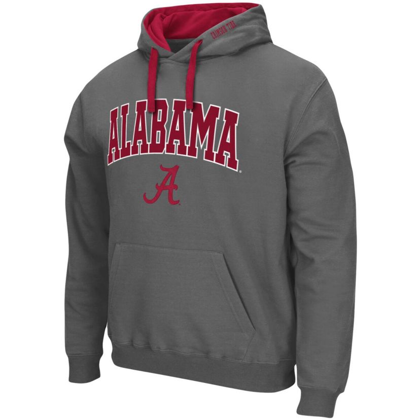 Alabama Crimson Tide NCAA Alabama Tide Big & Tall Arch & Logo 2.0 Pullover Hoodie