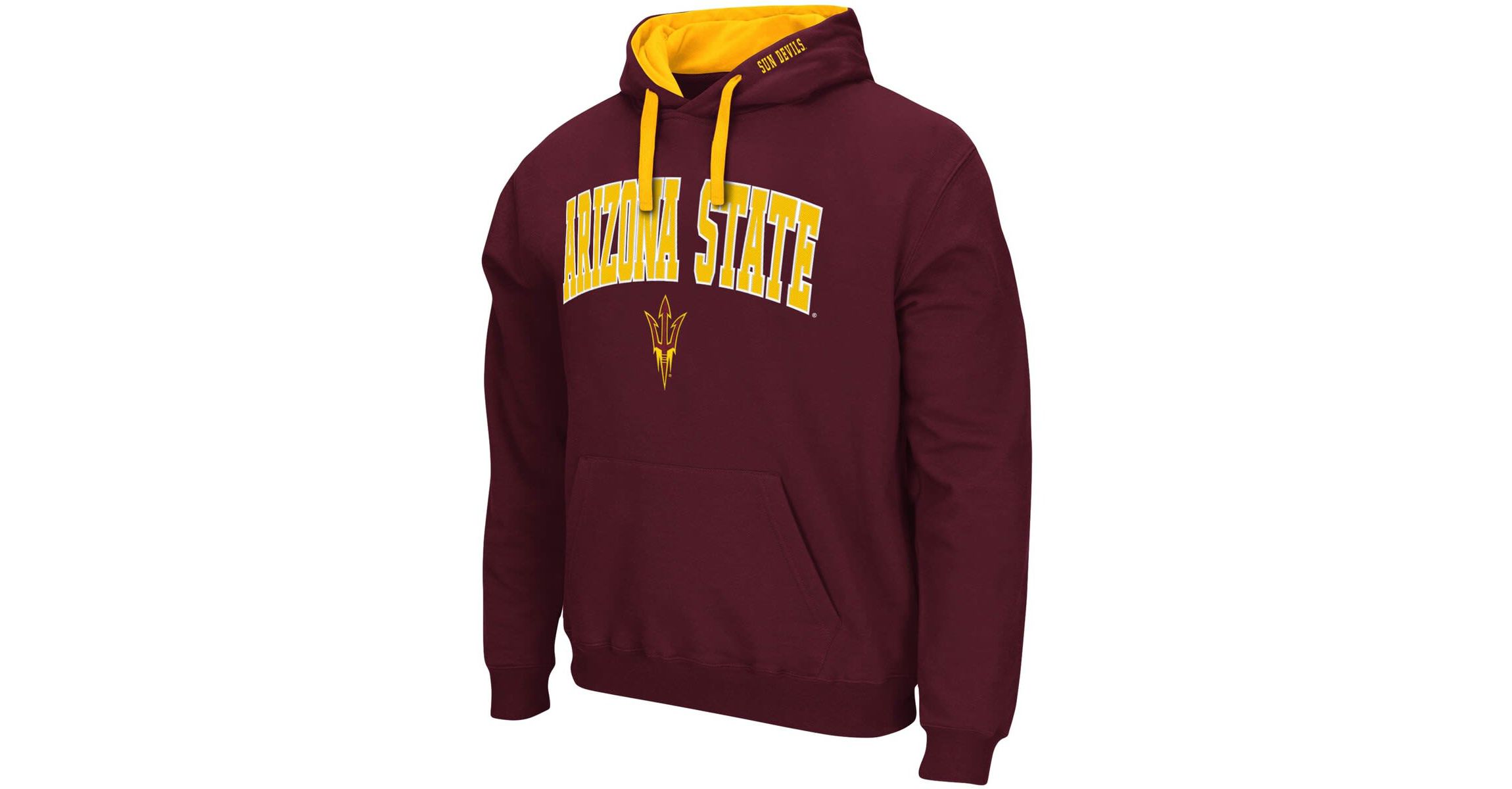 NCAA Arizona State Sun Devils Big & Tall Arch & Logo 2.0 Pullover Hoodie