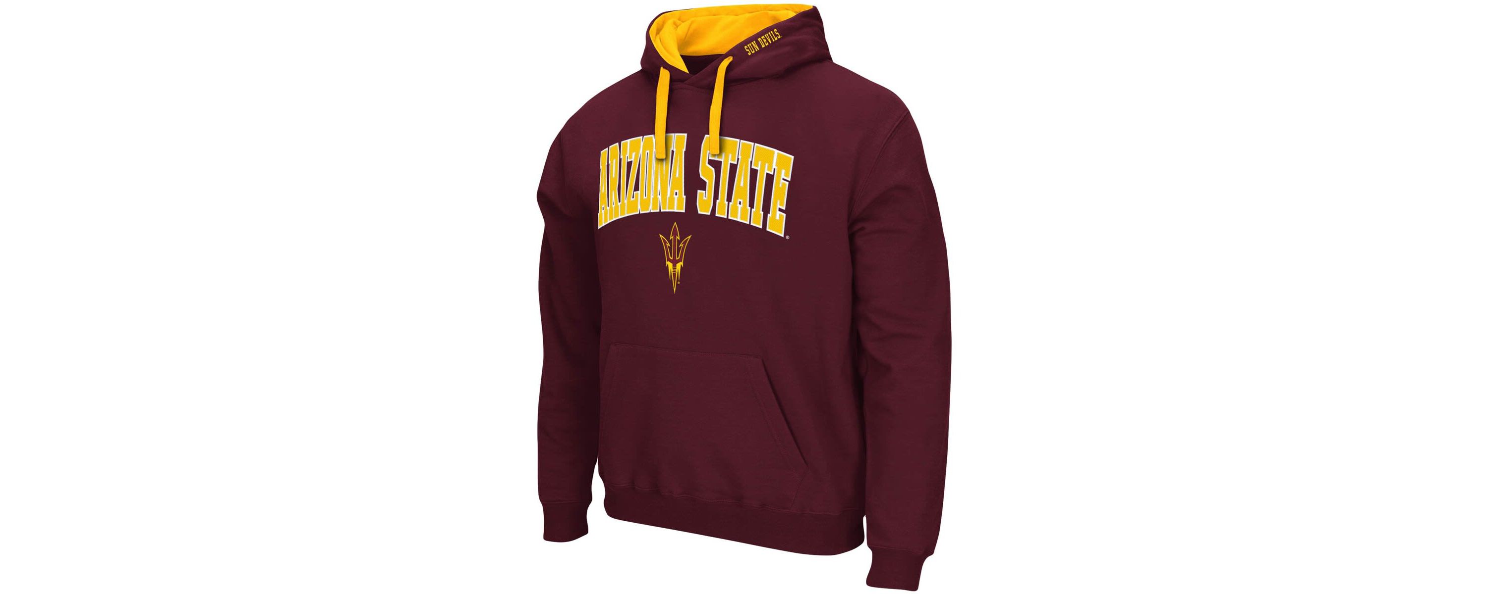NCAA Arizona State Sun Devils Big & Tall Arch & Logo 2.0 Pullover Hoodie