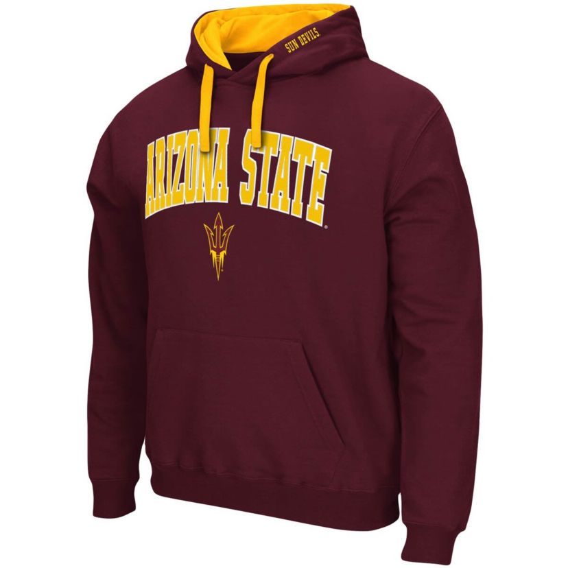 NCAA Arizona State Sun Devils Big & Tall Arch & Logo 2.0 Pullover Hoodie