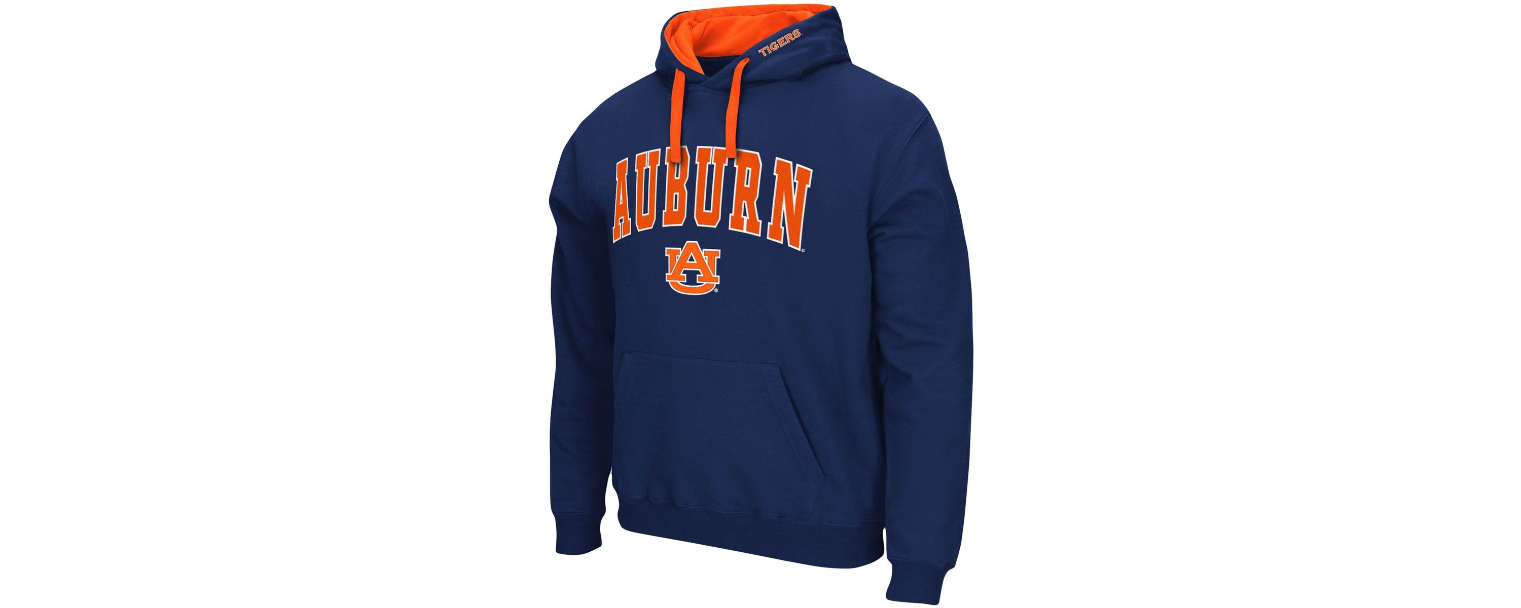 NCAA Auburn Tigers Big & Tall Arch & Logo 2.0 Pullover Hoodie