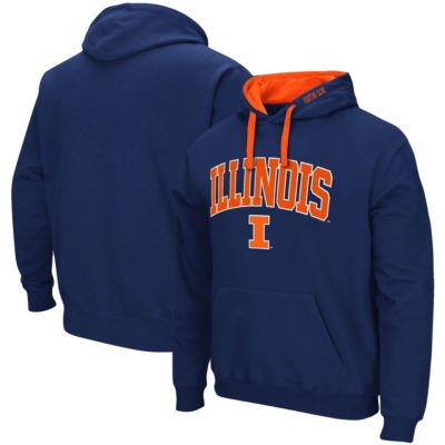 NCAA Illinois Fighting Illini Big & Tall Arch & Logo 2.0 Pullover Hoodie