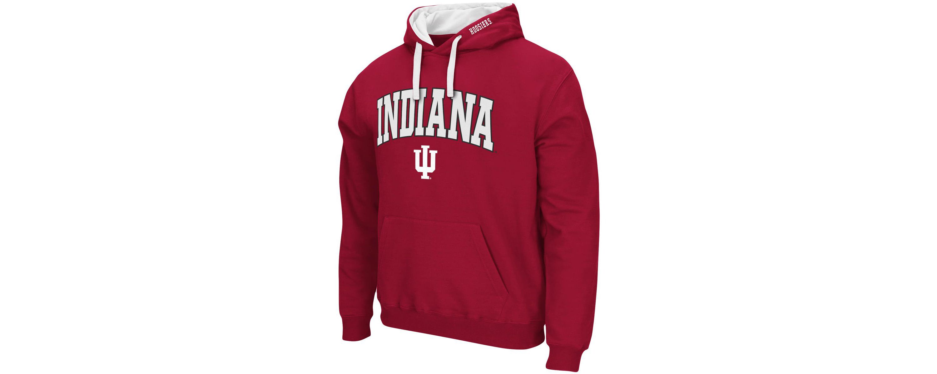 NCAA Indiana Hoosiers Big & Tall Arch & Logo 2.0 Pullover Hoodie