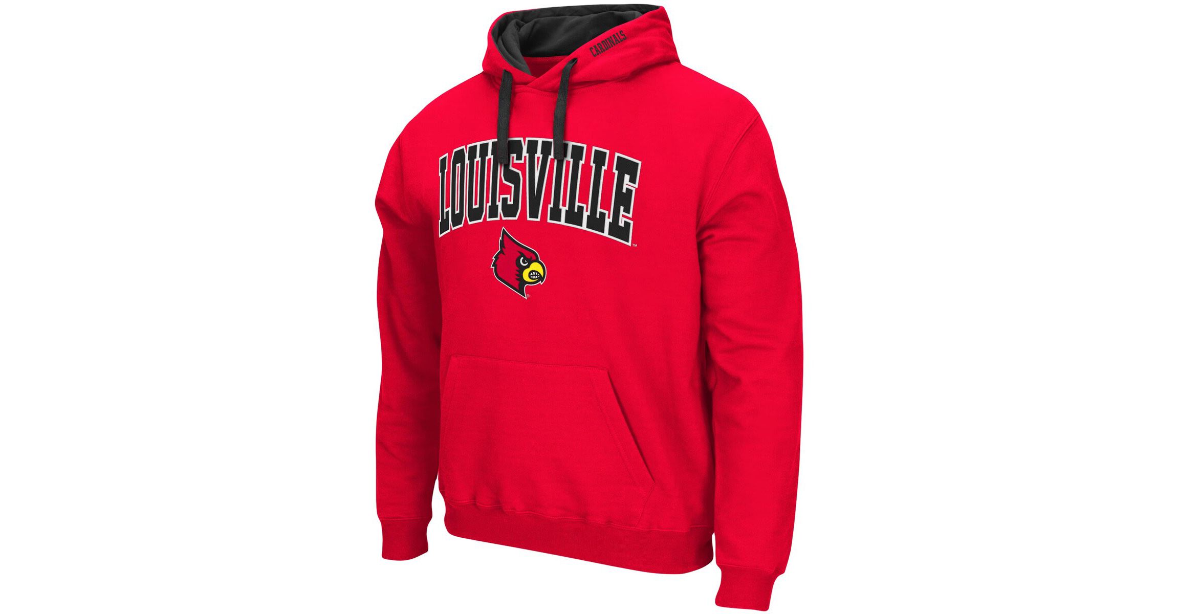 NCAA Louisville Cardinals Big & Tall Arch & Logo 2.0 Pullover Hoodie