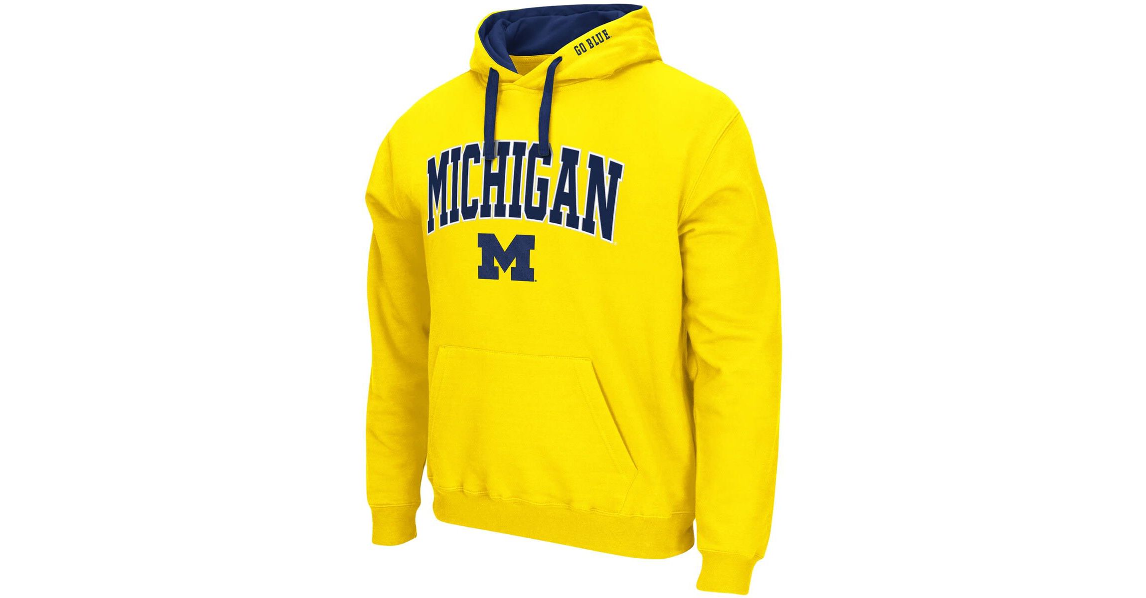 NCAA Michigan Wolverines Big & Tall Arch & Logo 2.0 Pullover Hoodie