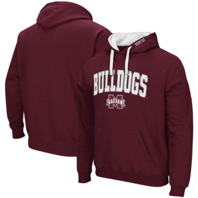 NCAA Mississippi State Bulldogs Big & Tall Arch & Logo 2.0 Pullover Hoodie