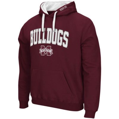 NCAA Mississippi State Bulldogs Big & Tall Arch & Logo 2.0 Pullover Hoodie