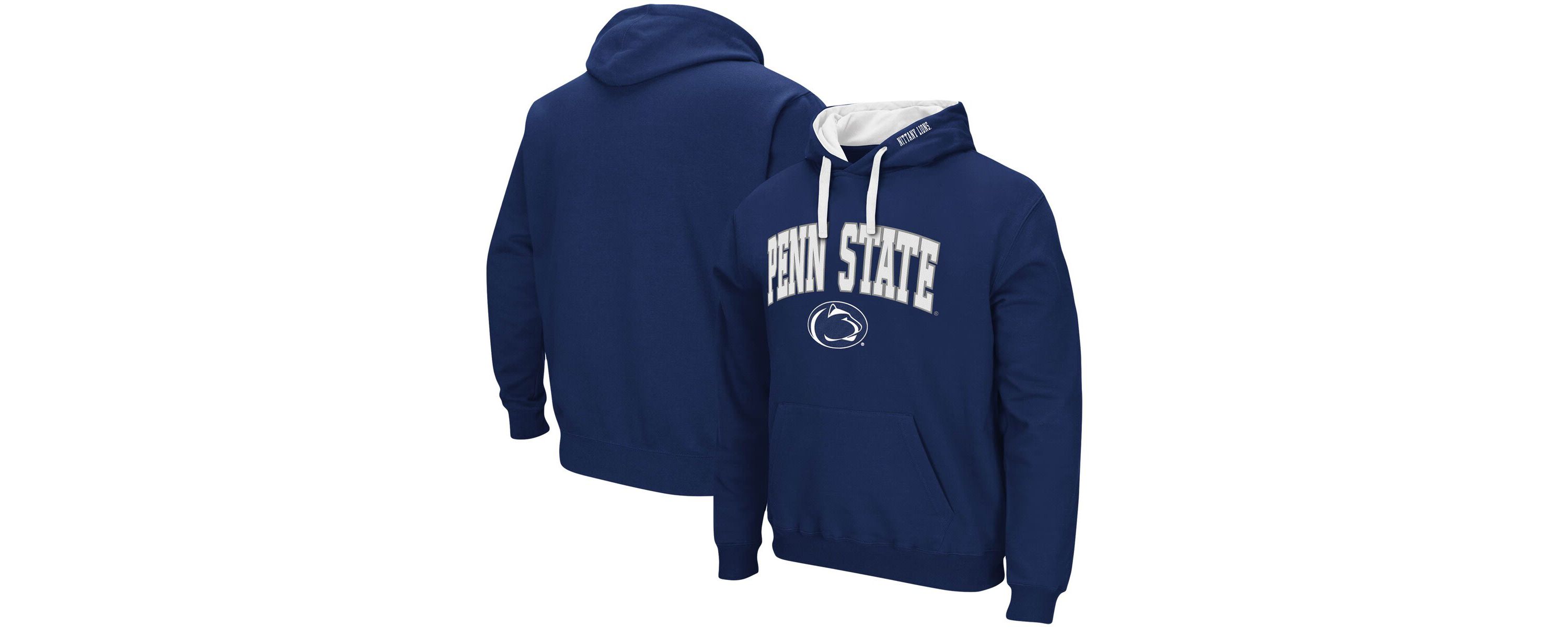 NCAA Penn State Nittany Lions Big & Tall Arch & Logo 2.0 Pullover Hoodie
