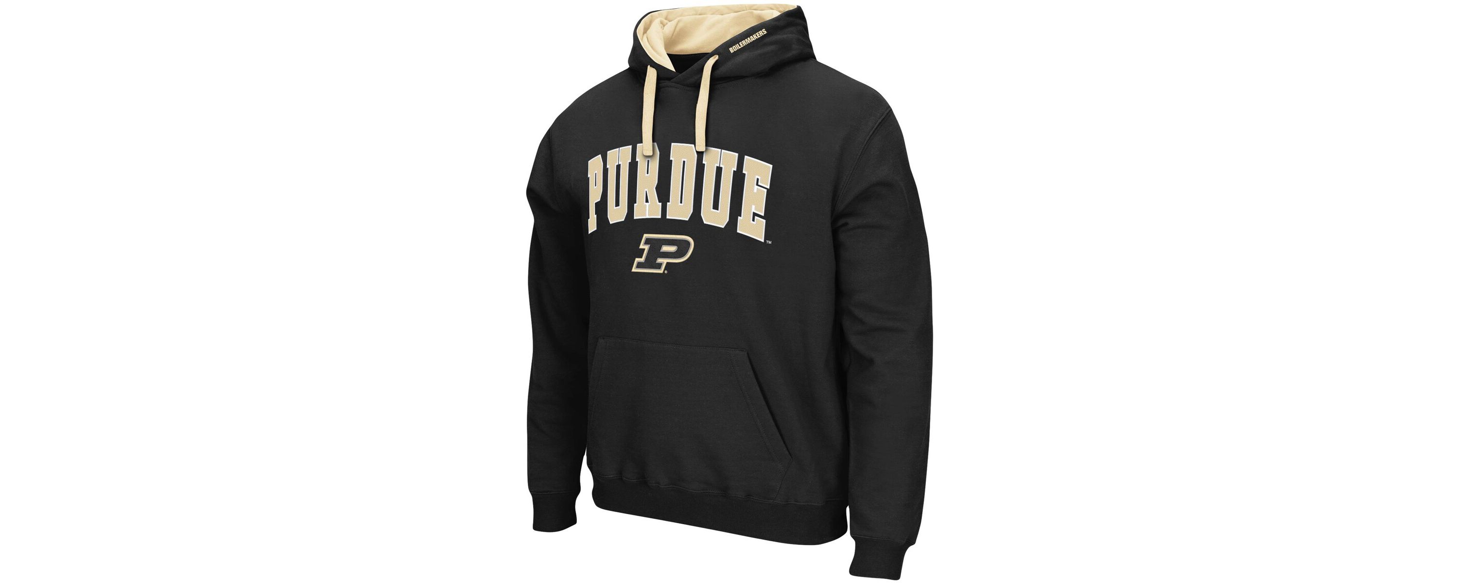 NCAA Purdue Boilermakers Big & Tall Arch & Logo 2.0 Pullover Hoodie