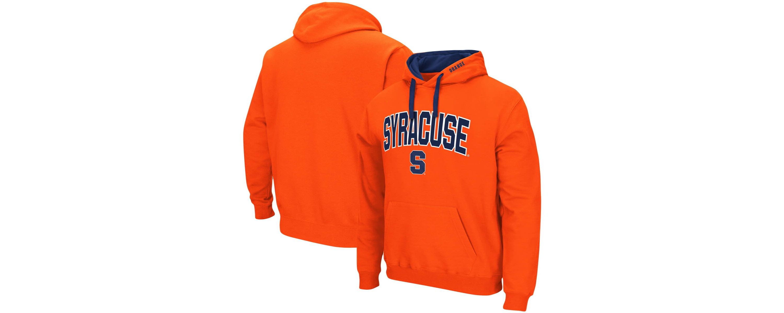Syracuse Orange NCAA Syracuse Big & Tall Arch & Logo 2.0 Pullover Hoodie