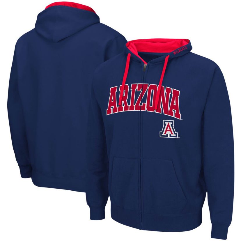 NCAA Arizona Wildcats Big & Tall Full-Zip Hoodie