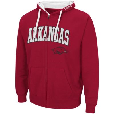 NCAA Arkansas Razorbacks Big & Tall Full-Zip Hoodie