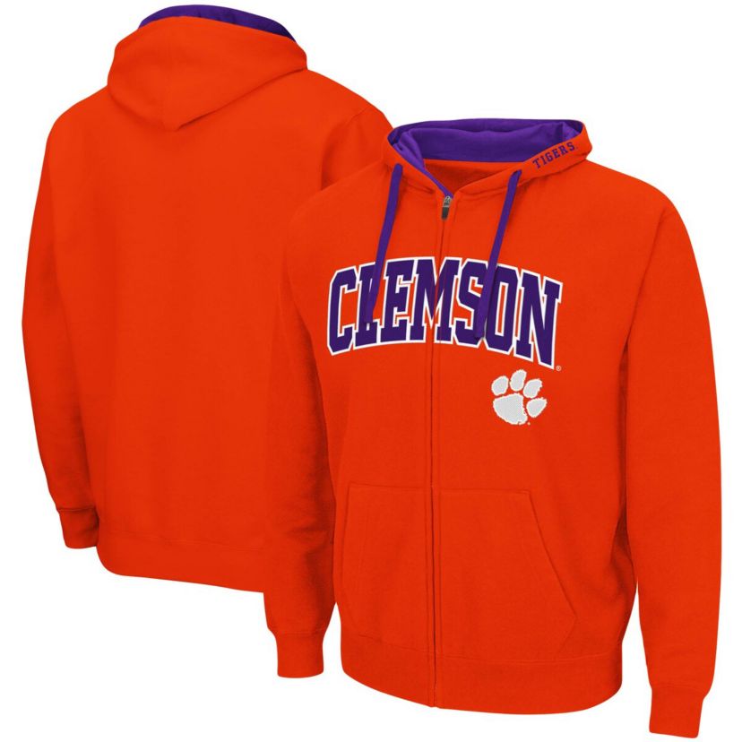 NCAA Clemson Tigers Big & Tall Full-Zip Hoodie