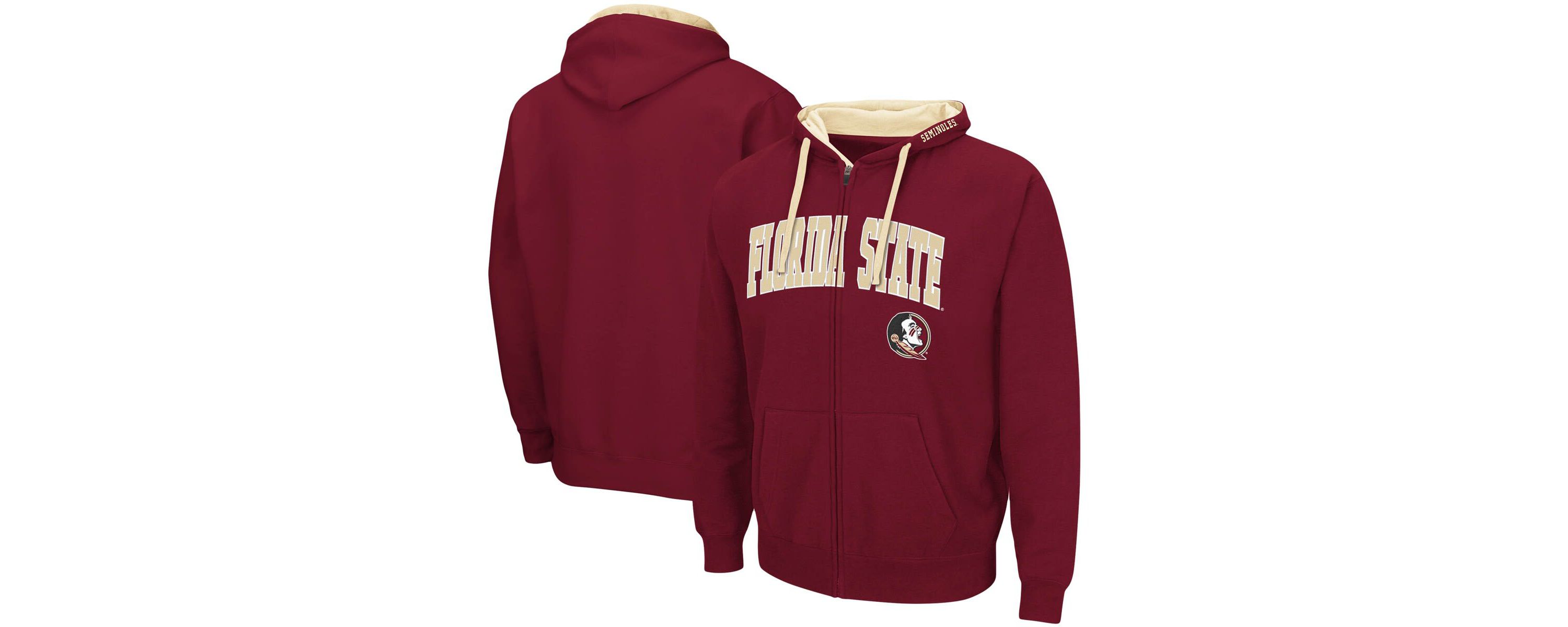 NCAA Florida State Seminoles Big & Tall Full-Zip Hoodie