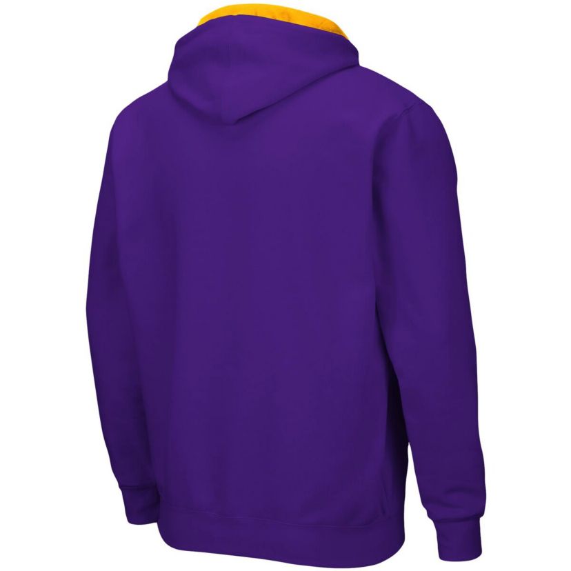 NCAA LSU Tigers Big & Tall Full-Zip Hoodie