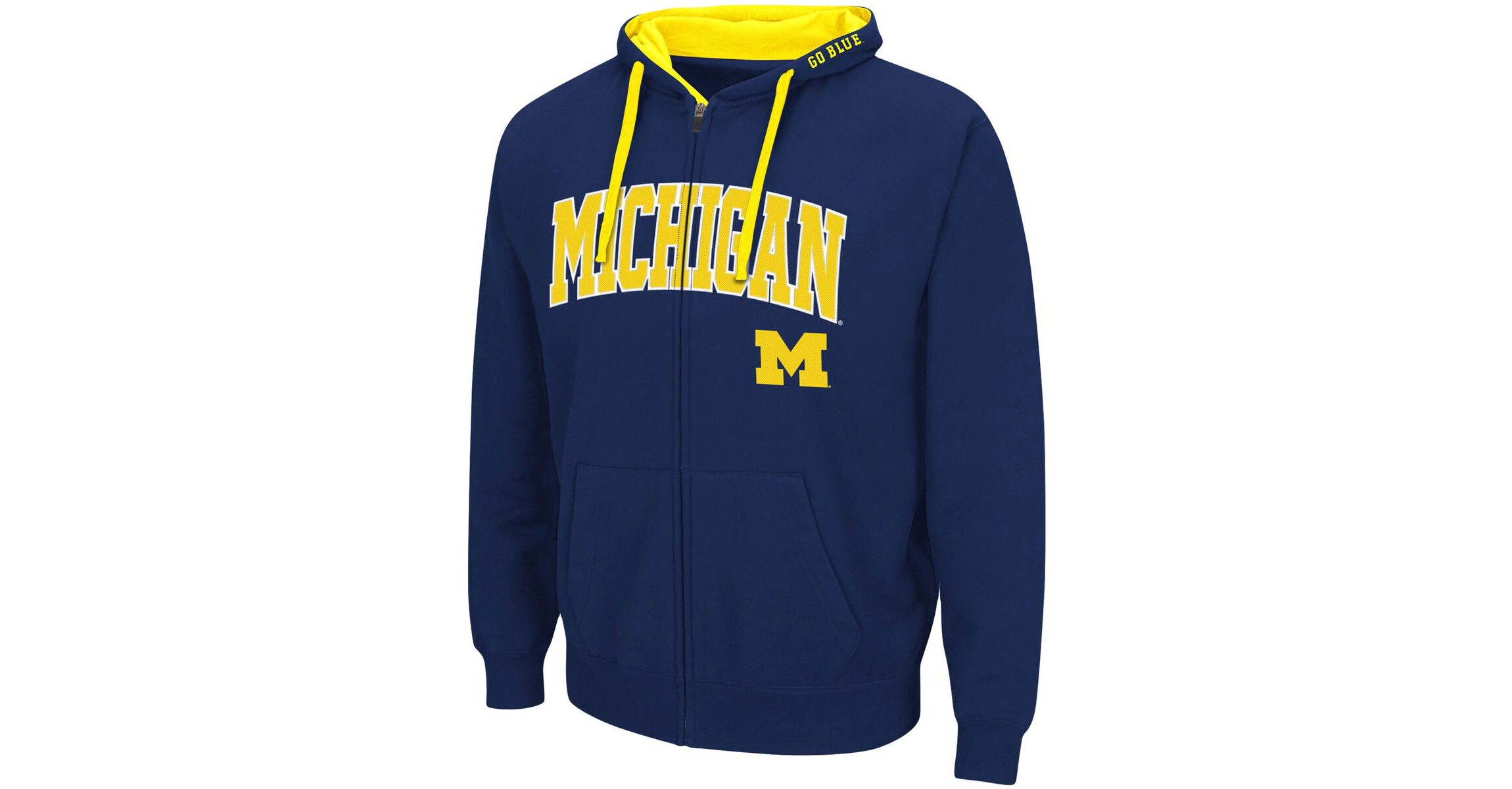 NCAA Michigan Wolverines Big & Tall Full-Zip Hoodie