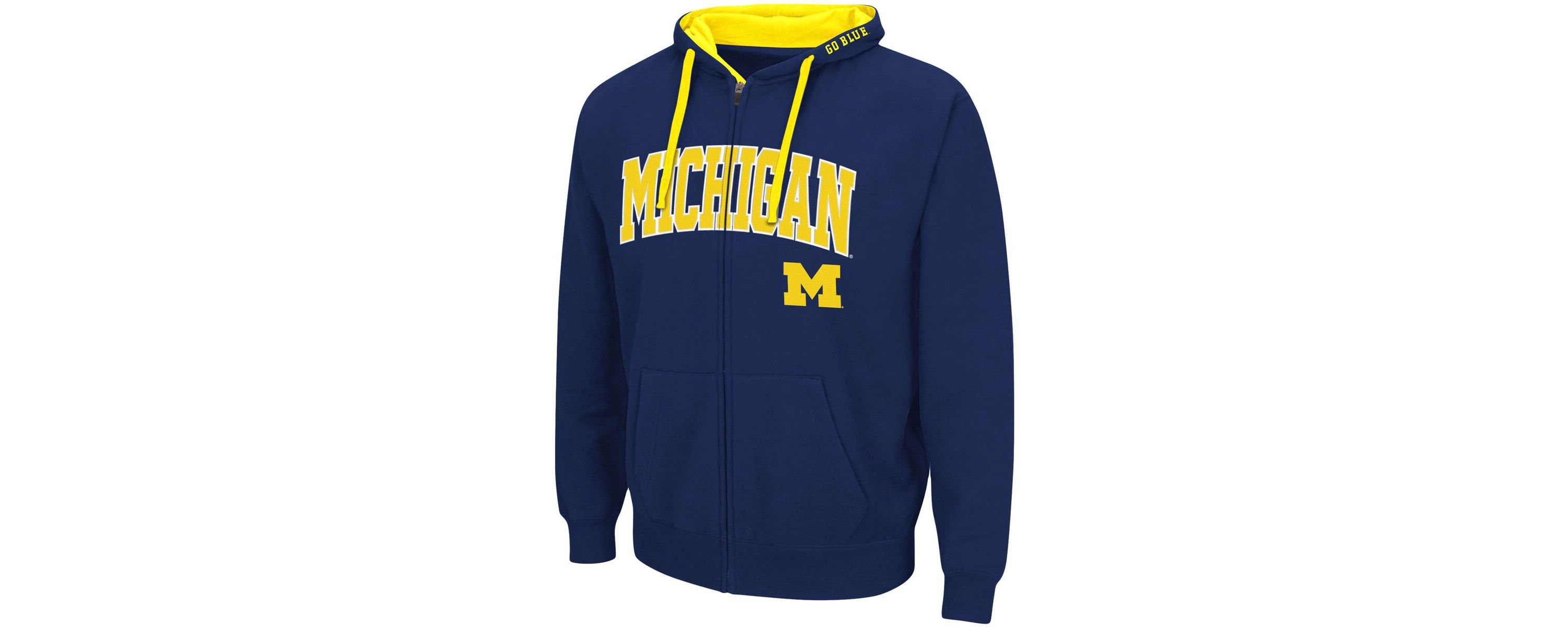 NCAA Michigan Wolverines Big & Tall Full-Zip Hoodie