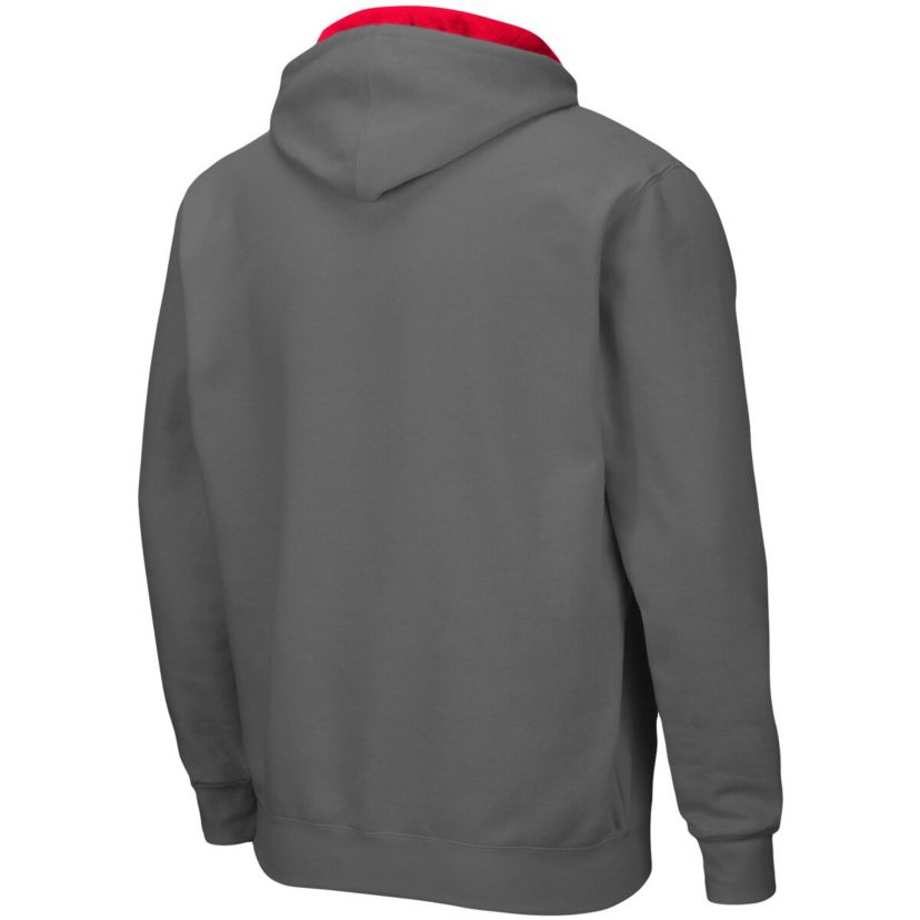 NCAA Nebraska Huskers Big & Tall Full-Zip Hoodie