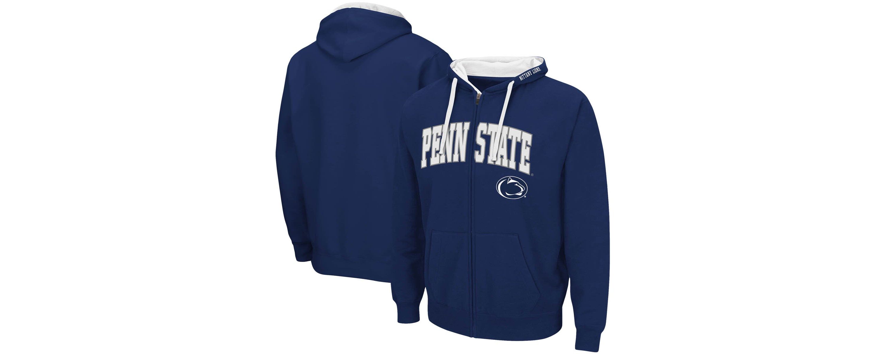 NCAA Penn State Nittany Lions Big & Tall Full-Zip Hoodie