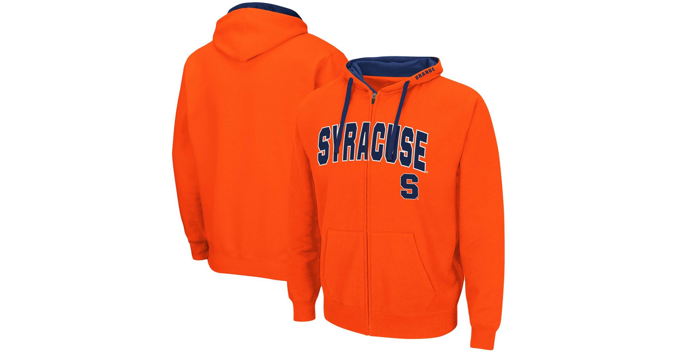 Syracuse Orange NCAA Syracuse Big & Tall Full-Zip Hoodie