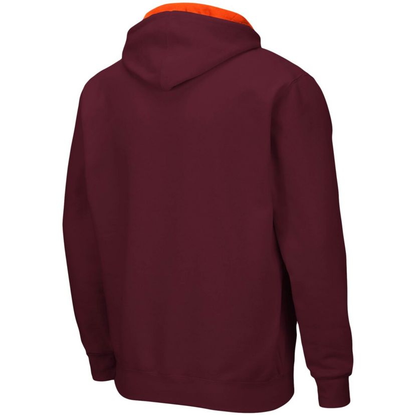 NCAA Virginia Tech Hokies Big & Tall Full-Zip Hoodie