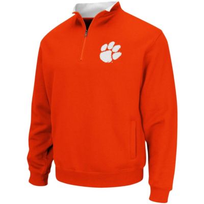 NCAA Clemson Tigers Big & Tall Tortugas Quarter-Zip Jacket